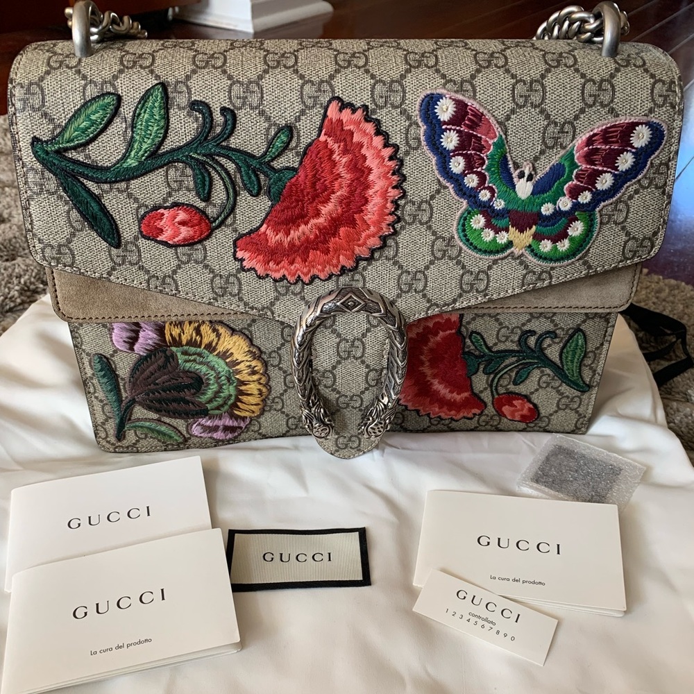 Gucci embroidered dionysus